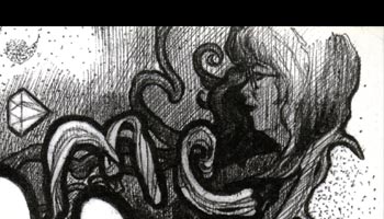 Symbolistic art on a very personal and intimate level.