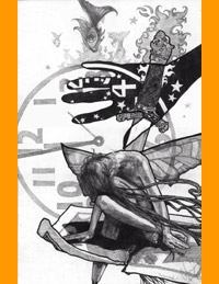 Click here for a closer look at original surreal art featuring faeries.